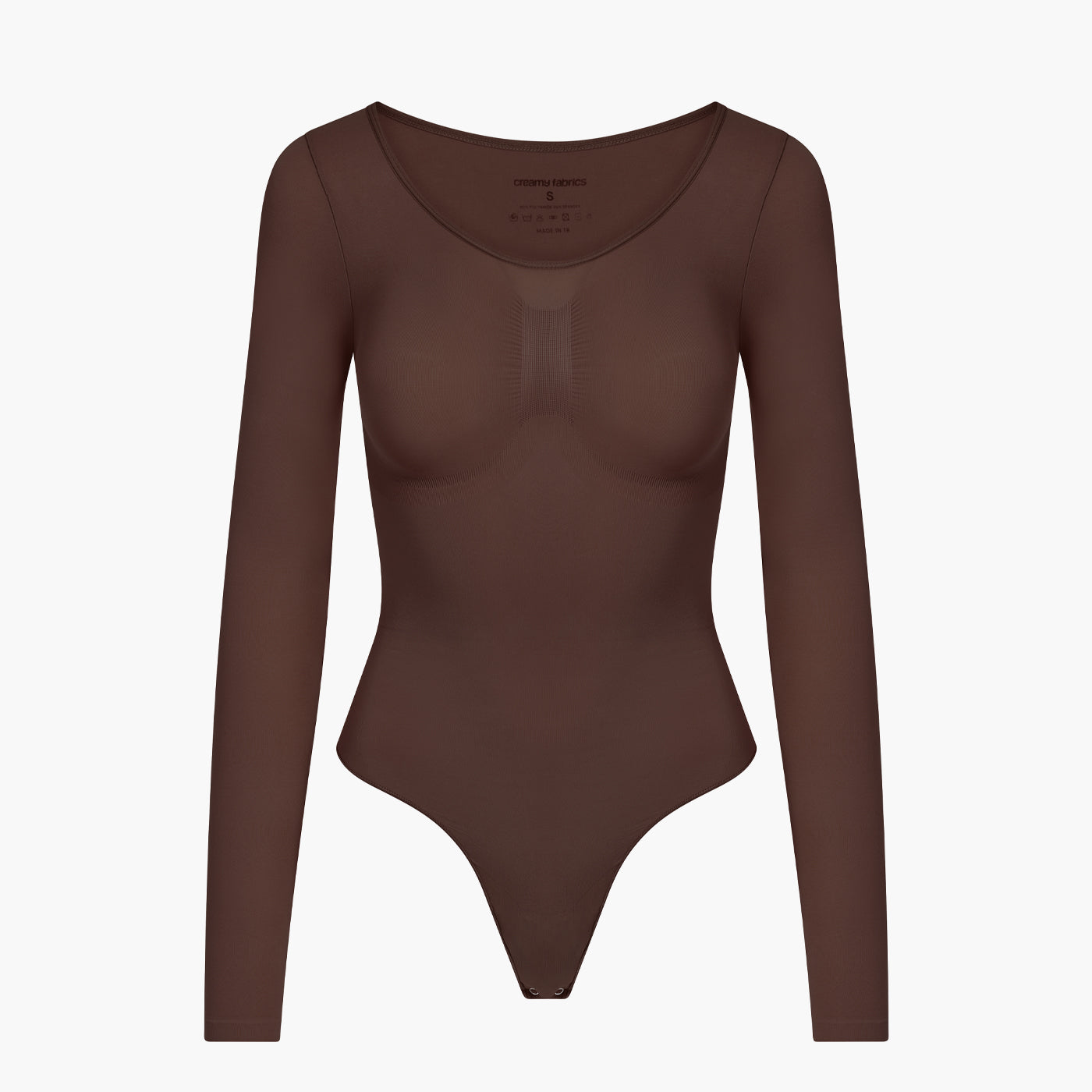Bodysuit Sculpting Shapewear Longsleeve mit String - Mid Season