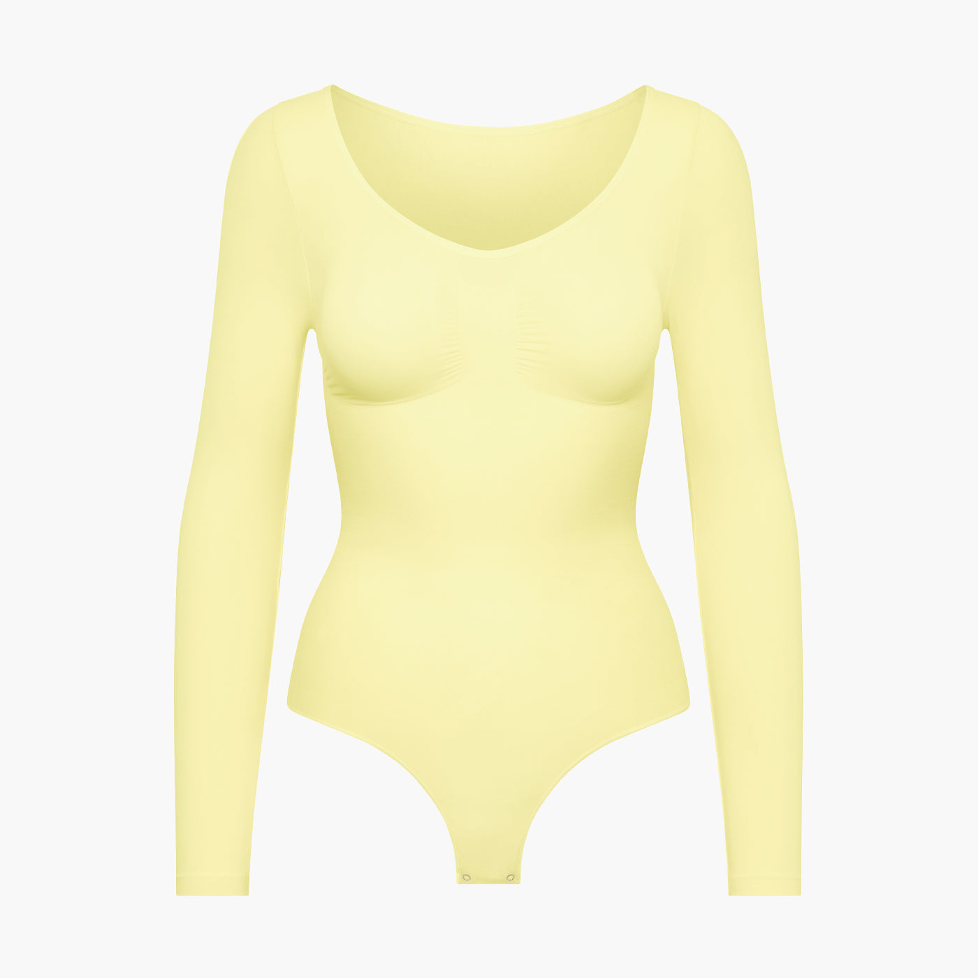 Bodysuit Sculpting Shapewear Longsleeve mit String - Secret Sale