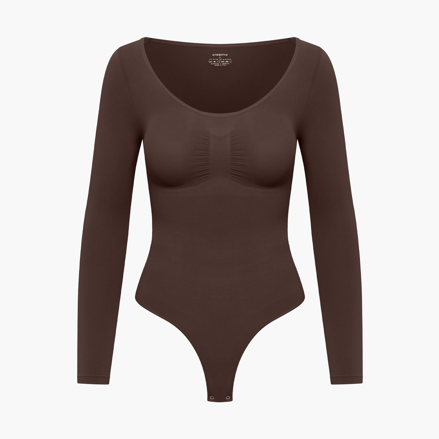Bodysuit Sculpting Shapewear Longsleeve mit String - Mid Season