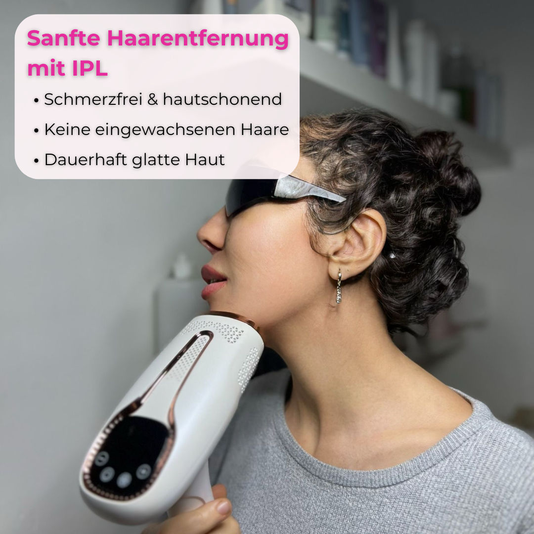 Glowea IPL Smooth – Seidig glatte Haut für immer